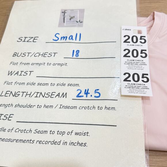 ATHLETA Sunlover UPF Top Size Small Tulip Back Active Workout Top Light Pink - Picture 13 of 14